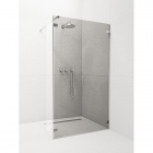 Фронтальна частина душової кабіни Radaway Euphoria Walk-in II W3 80 383130-01-01 (хром/прозоре)