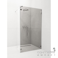 Фронтальна частина душової кабіни Radaway Euphoria Walk-in II W3 100 383132-01-01 (хром/прозоре)