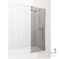 Фронтальна частина душової кабіни Radaway Euphoria Walk-in III W3 100 383132-01-01 (хром/прозоре)