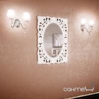 Декоративное зеркало для ванной комнаты Marsan Louise 750x1050 в цвете