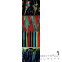 Текстурированный декор для сантехники Azzurra Azzurra Art Alchimia ALC0Х цвета в ассортименте