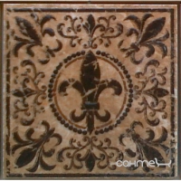 Керамическая вставка для плитки Art Kerama ДеЛис 04 тако коричневий