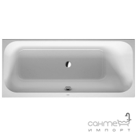 Акриловая ванна прямоугольная, наклон справа 170х70 встраиваемый вариант Duravit Happy D. 70031100