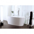 Окремостояча ванна з переливом Aqua-World ARTISTIC BATH AC0906 АВ0906 біла