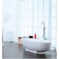 Отдельностоящая ванна с переливом Aqua-World ARTISTIC BATH AC1170 АВ1170 белая 