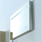 Прямоугольное зеркало с LED подсветкой Aqua-World Kansas  Un03100(ALU) МК03-100 алюминий
