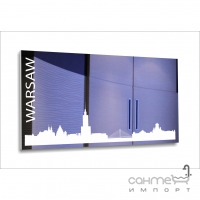 Дзеркало прямокутне БЦ-стіл Міста світу 1200х600 малюнок в асортименті