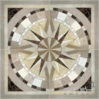 Панно для підлоги з керамограніту 119,5X119,5 Colorker Set Roseton Paladium