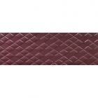 Плитка настенная 29,5X89,3 Colorker Shanghai Mora (бордовый)