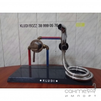 Гигиенический комплект Kludi Bozz 389990576 хром