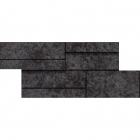 Декор настенный, кирпич 21X44 Colorker CitySense Brick Natural Deep (натуральная, черная)