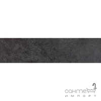 Плитка напольная 22X89,3 Colorker CitySense Grip Deep (структурная, черная)