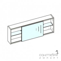 Шкафчик для ванной Balteco Piano VT40822122ХХ цвета в ассортименте