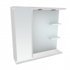 Зеркальный шкафчик Леос Мишель Z2-80MХ/L левосторонний, цвета в ассортименте