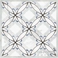 Плитка декор 59X59 Grespania Palace Parma Carrara (біла, під мармур)