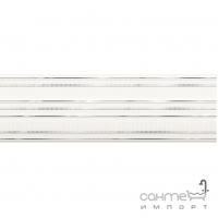 Настінна плитка, декор 31,5Х100 Grespania Crystal Merlin Blanco (біла)