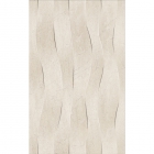 Плитка настенная 250х400 Golden Tile Summer Stone Wave (бежевая, с текстурой песка) В41161