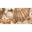 Плитка настінна, панно з черепашками 300х600 Golden Tile Sea Breeze Shells (бежева) Е11431