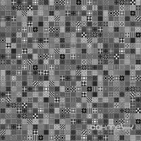 Плитка напольная 400х400 Golden Tile Maryland (черная, мозаика) 56С830