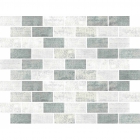 Мозаїка 25x32,5 Ceramika Color Modern Mozaika Wall (сіра/біла)