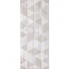 Настінна плитка, декор з трикутників 25x60 Ceramika Color Dekor Sabuni Triangle (сіра)
