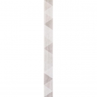 Фриз из треугольников 5,5x60 Ceramika Color Listwa Sabuni Triangle (серый)