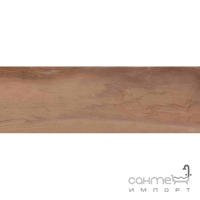 Настінна плитка 25x75 Ceramika Color Terra Brown (коричнева, під натуральний камінь)