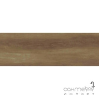 Плитка настенная 25x75 Ceramika Color Alder Brown (коричневая, под дерево)