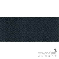 Плитка настенная, декор пиксели 25x60 Ceramika Color Neo-Geo Dekor Pixel Black
