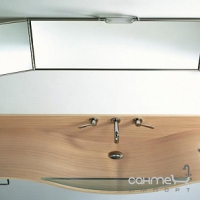 Зеркало с поворотными створками Agape Gabbiano AGAB0351 стальная рамка