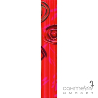 Фриз 5,8x40 Ceramika Listwa Primavera Bis Red (червоний)