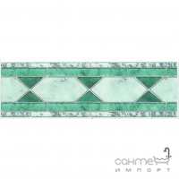 Фриз 6,5x20 Ceramika Color Listwa Cleopatra Zielona 296 (зелений)