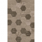 Плитка 25х21,6 MARCA CORONA BrickLane Esagono OLIVE 0762 (коричневая)