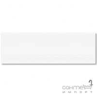 Плитка 200x600x10 ALMERA CERAMICA BOUQET (белая полоска)