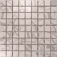 Мозаика 300х300 Graniser Benison Teraspite Grey Decor Mosaic (серая, декор)