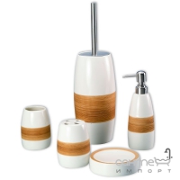 Набор аксессуаров для ванной комнаты AWD Interior Sabbia цветная керамика