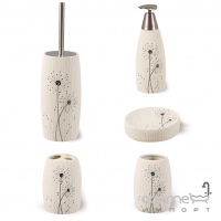 Набор аксессуаров для ванной комнаты AWD Interior Vento керамика