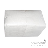 Салфетки столовые бумажные 24х24 Eco+ 15151 белые