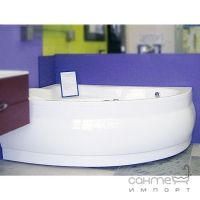 Гидромассажная асимметричная ванна 170x115 PoolSpa Europa Silverlight+ левосторонняя