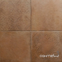 Плитка для підлоги, декор 33.3х33.3 Cerrol Cortona DEKOR BROWN (коричнева)