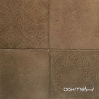 Плитка для підлоги, декор 33.3х33.3 Cerrol Cortona ORNAMENT BROWN (коричнева)