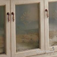 Пенал зі скляними дверцятами Labor Legno Victoria Luxury H 0/11 LUX горіх