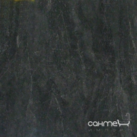 Плитка напольная, ректифицированная 42.5х42.5 Cerpa Silken Milan Porwhite (черная, под мрамор)