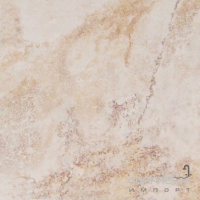 Плитка для підлоги, ректифікована 42.5х42.5 Cerpa Silken Arenisca Porwhite (бежева, під мармур)