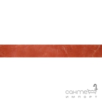 Фриз підлоговий 5.3х42.5 Cerpa Silken Rojo Porwhite (червоний, під мармур)