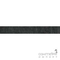 Фриз напольный 5.3х42.5 Cerpa Silken Milan Porwhite (черный, под мрамор)