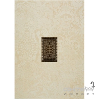 Плитка настенная 31,6х45, для декоративной вставки 8х12,5 CRISTACER Oriental Crema (бежевая)