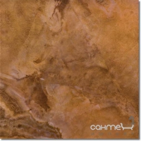 Напольная плитка, полированная 38,8х38,8 Ceracasa DUCALE AMBAR (коричневая, под мрамор)