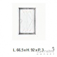 Зеркало прямоугольное Labor Legno Marriot M 0/65ХХХ деревянная рама
