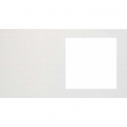 Плитка настенная, декор вентана 27x50 Unicer LUX NACAR/CUSHION (белая)